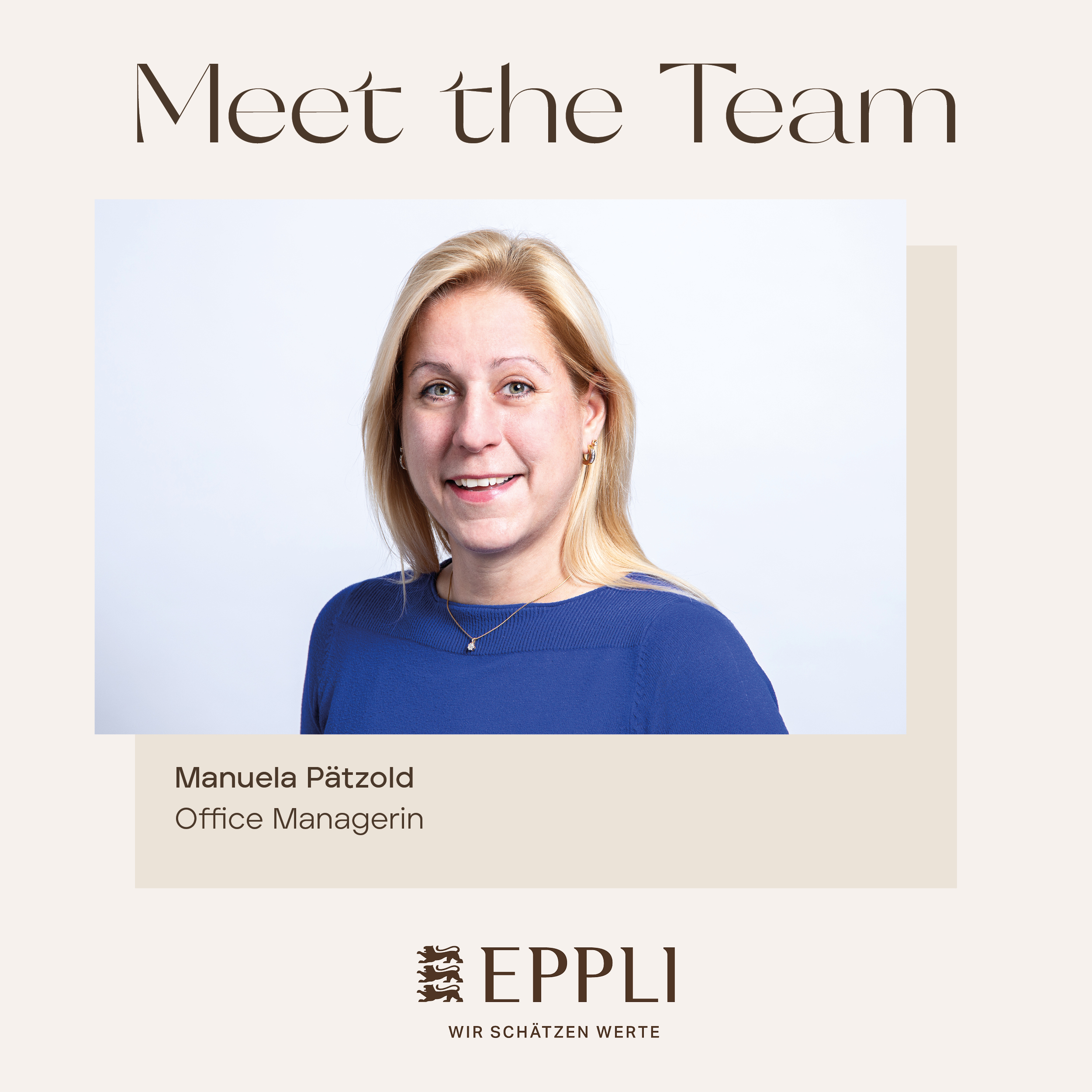 Officemanagerin  - Manuela Pätzold