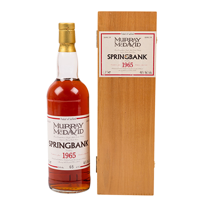 SPRINGBANK Single Malt Scotch Whisky 'MURRAY McDAVID' 1965