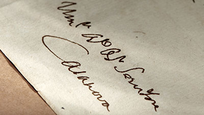 Handgeschriebener Brief Casanovas wird versteigert