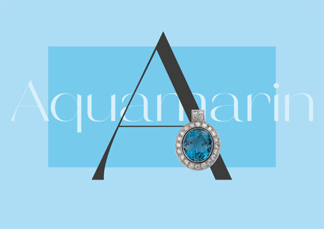 Aquamarine Gemstone of the Month March