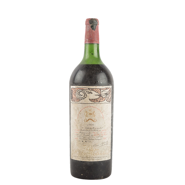 CHÂTEAU MOUTON 1 Magnum ROTHSCHILD 1966