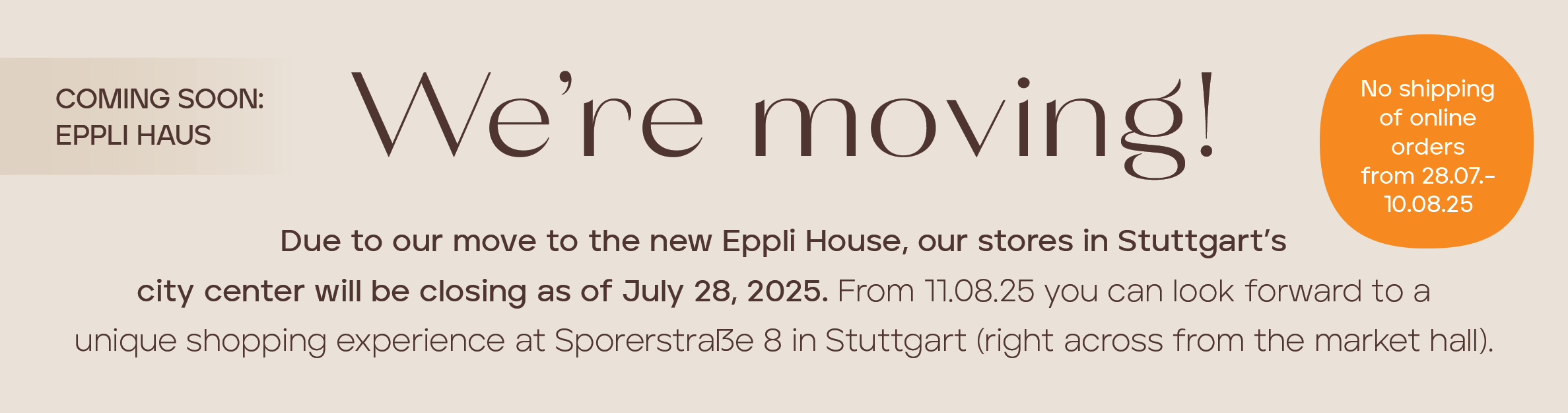 Eppli House relocation - Banner mobile