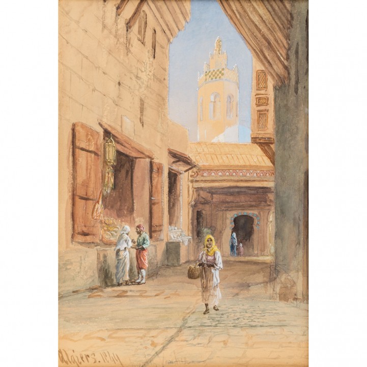 VACHER, CHARLES (1818-1883), "Algiers", 