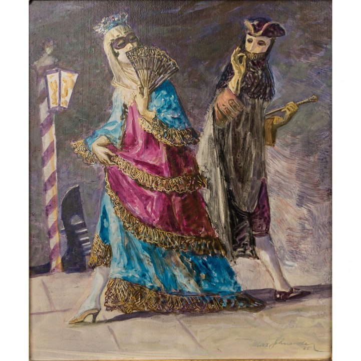 SCHNEIDER,MAX (1903-1980) 'Karneval in Venedig' 
