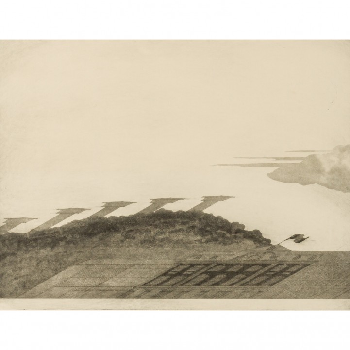 WEWERKA, STEFAN (1928-2013), 'Abstrahierte Landschaft', 