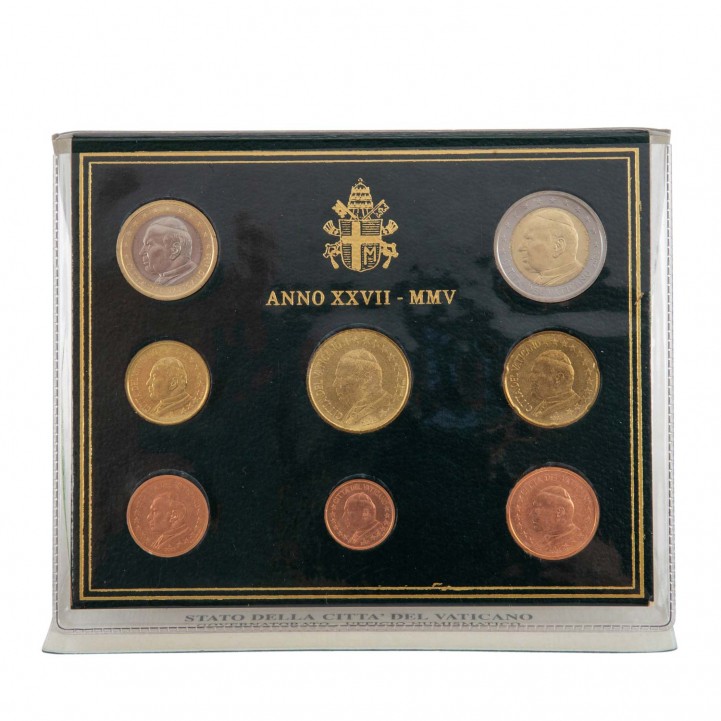 Vatikan - 3,88€ 2005, 27. Pontifikatsjahr Johannes Paul II., 