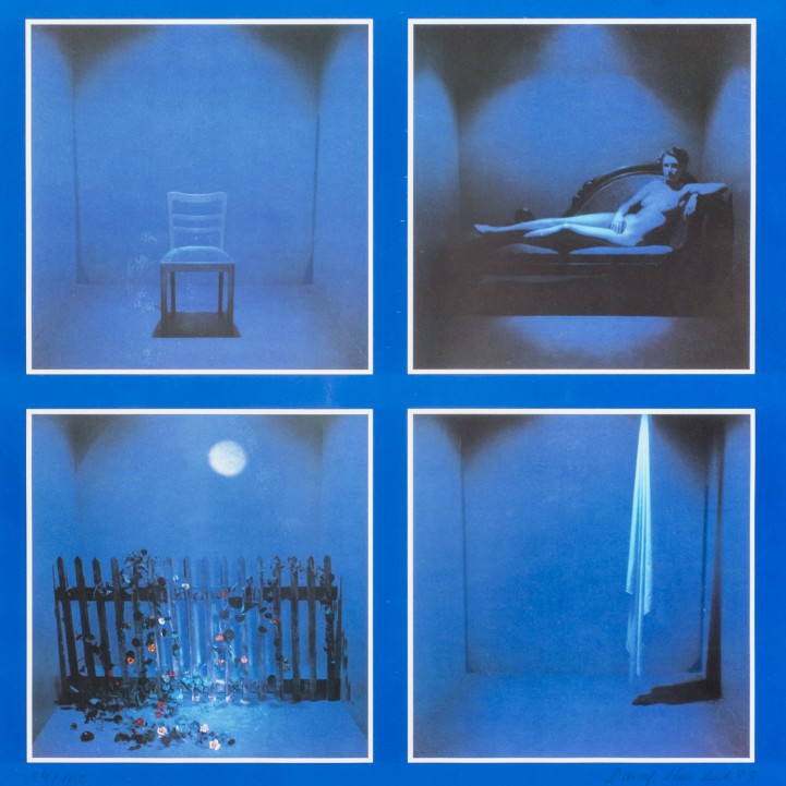 STEINBECK, DAISY 'Komposition in Blau' 
