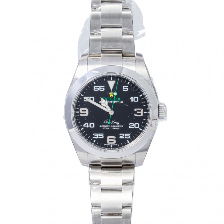 ROLEX Air King, Ref. 116900-0001. Armbanduhr. Eingestelltes Modell. 