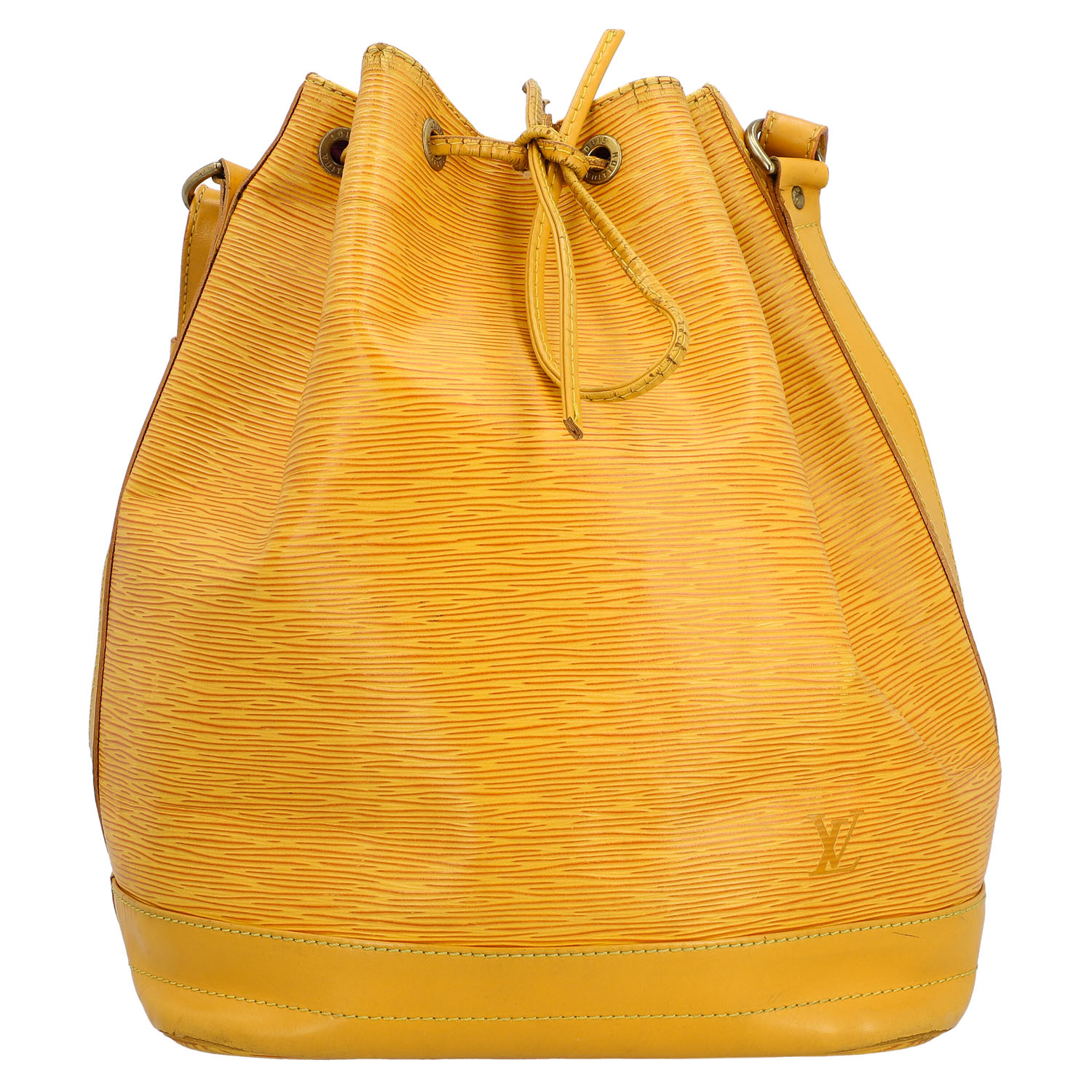 Louis Vuitton Vintage Monogram Bucket Bag Brown