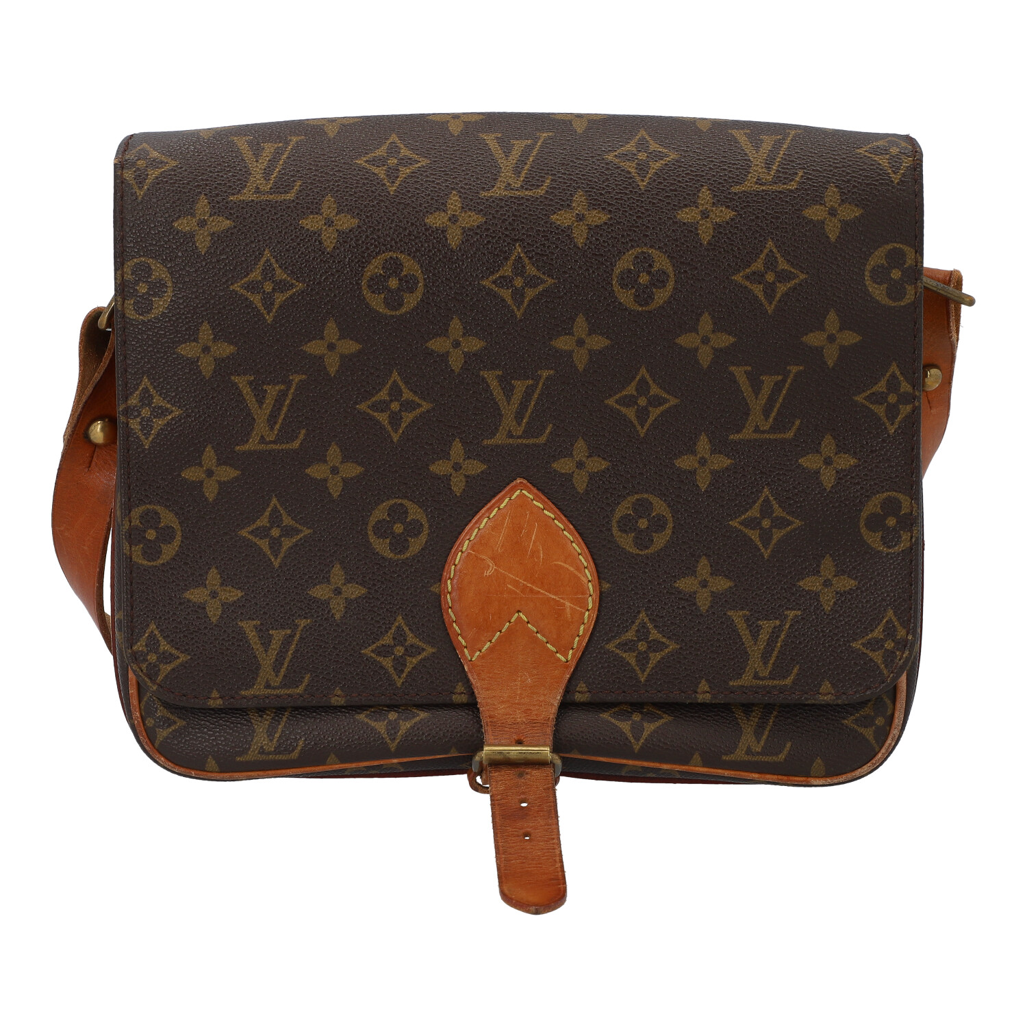Louis Vuitton Vintage  Monogram Croissant PM Bag  Brown  Monogram Canvas  and Leather Handbag  Luxury High Quality  Avvenice